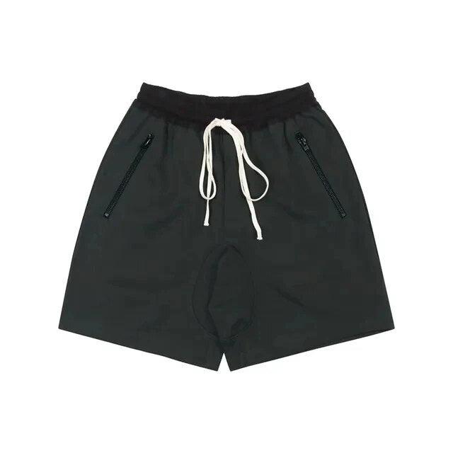 Cotton Men's Shorts Summer Fitness Sports Casual Basketball Shorts Dark grey